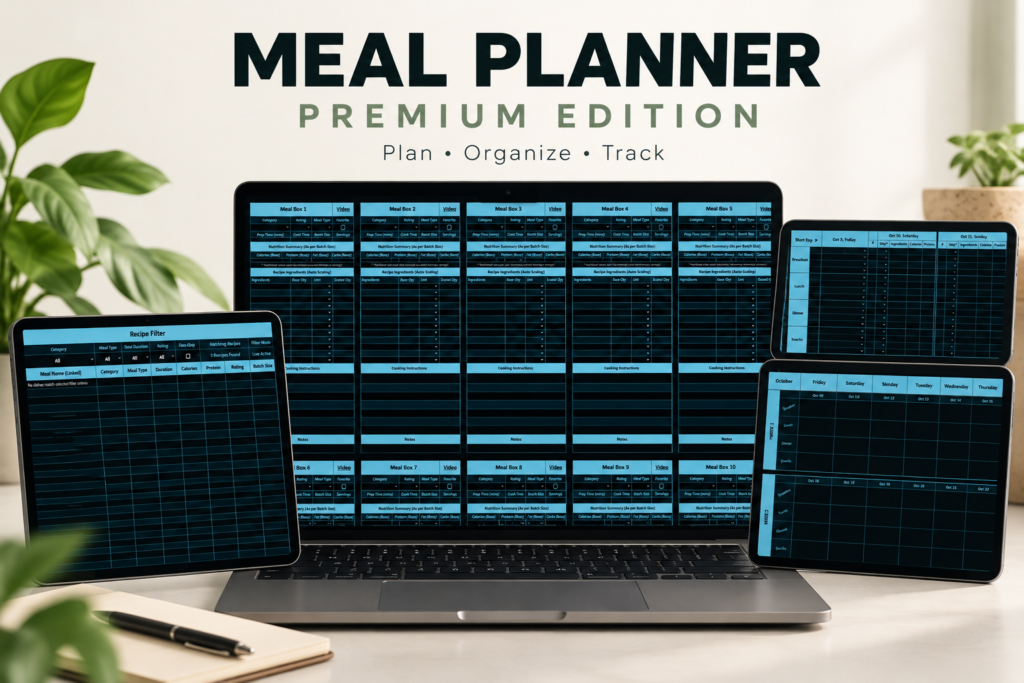 Digital Meal Planner